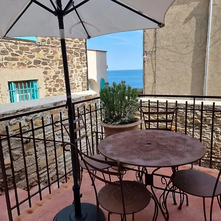 Maison T3, Quartier Des Peintres, Calme Et Standing, Patio Prive, Clim Et Wifi Апартаменты Коллиур